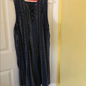 Floral tank top dress